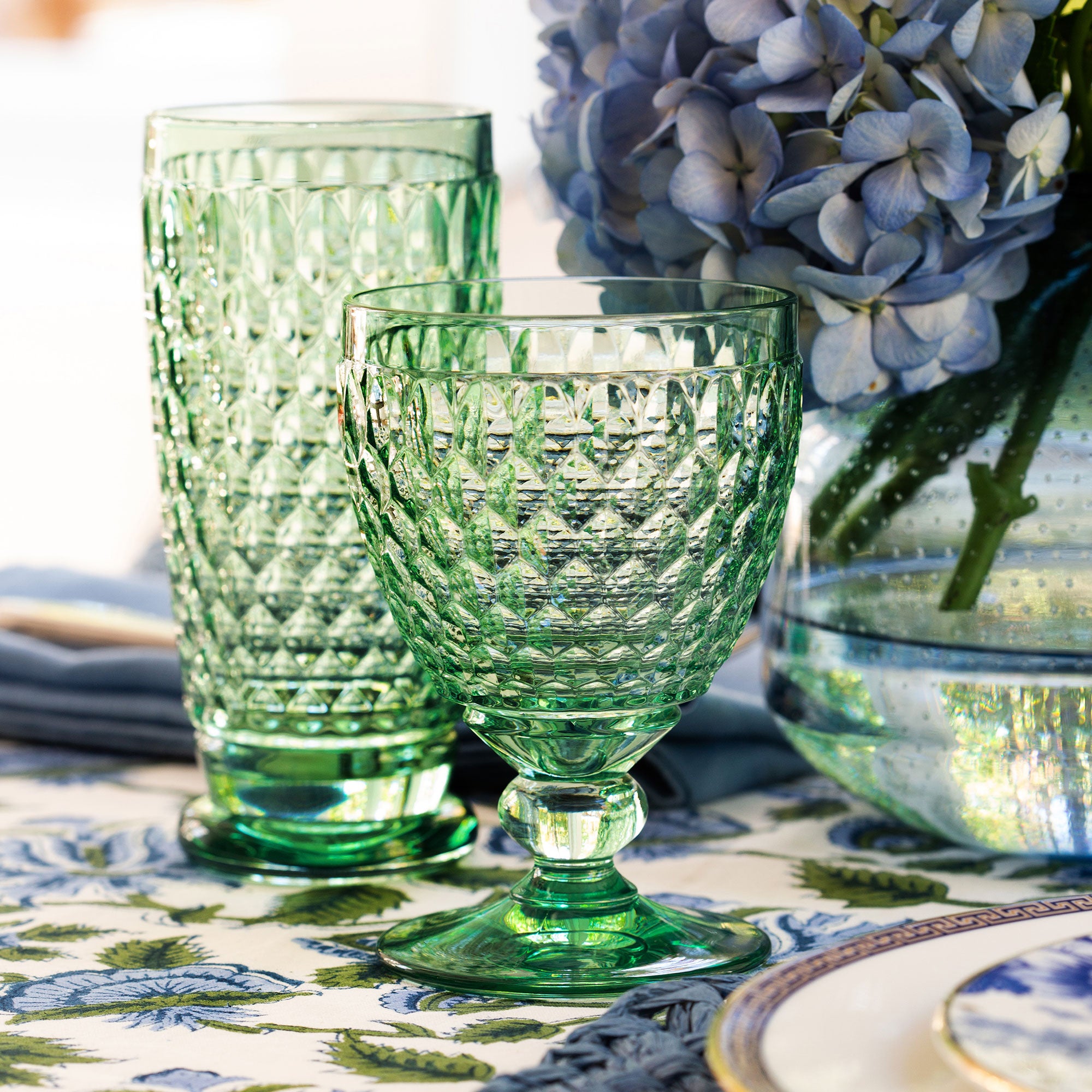 Boston Green Highball Glass Set – Ivie Page Living